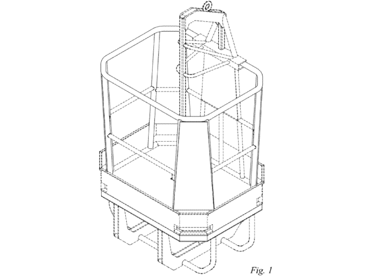 D657,114 - Sky Climber, LLC - Aerial work cage