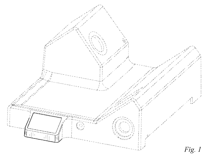 D806,473 - Globe Food Equip. - Portion of a Base for a Food Slicer