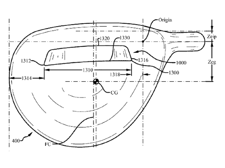 9,566,479 - Taylor Made Golf Company, Inc. – Golf club head having sole stress reducing feature