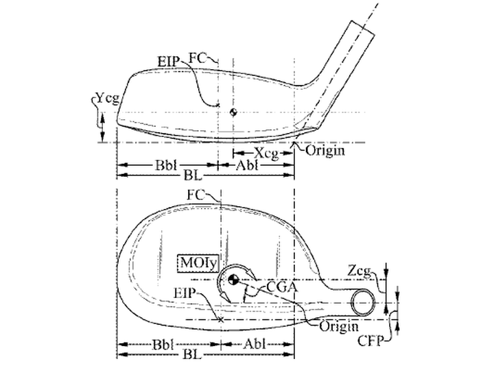 9,662,548 - Taylor Made Golf Company, Inc. - Advanced hybrid iron type golf club