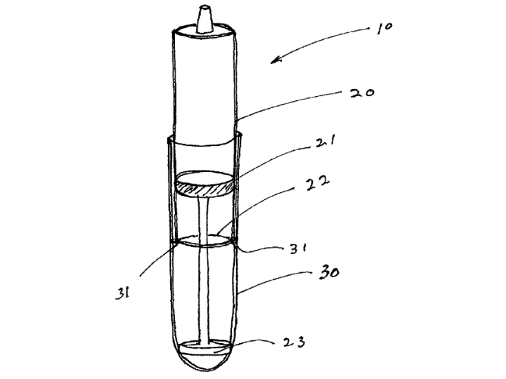 8,337,784 - Johnson; Lanny L. - Use of autologous sediment from fluid aspirates as vehicles for drug delivery