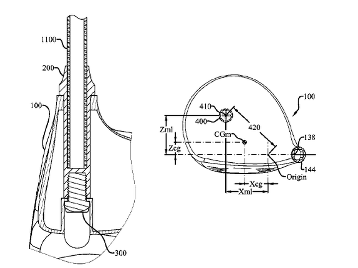 8,696,488 - Taylor Made Golf Company, Inc - Length adjustment system for joining a golf club head to a shaft