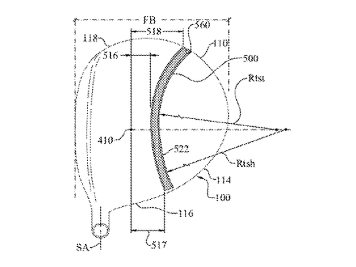 8,777,773 - Taylor Made Golf Company, Inc. - Golf club head having trip step feature