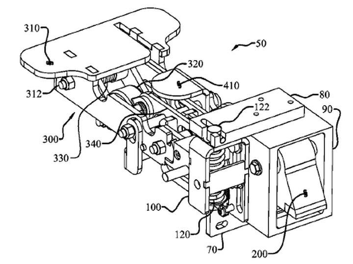 8,851,236 - Sky Climber, LLC - Safety lockout system