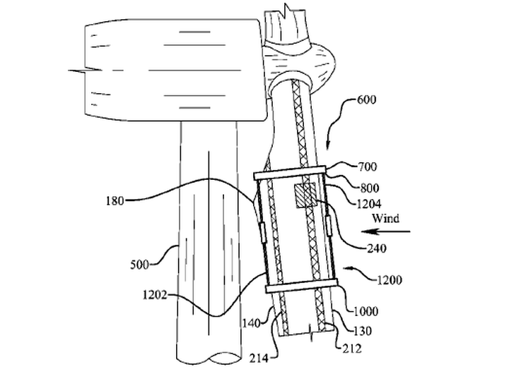 8,991,047 - Sky Climber Wind Solutions LLC - Method of repairing a wind turbine blade