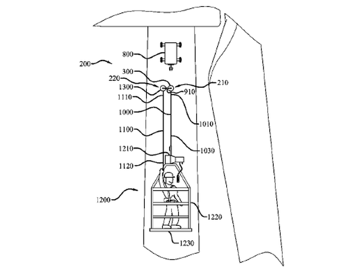 9,410,331 - Sky Climber Access Solutions - Magnetic anchor system for suspension work equipment, method of remotely attaching a suspended work platform to a work structure, and a system and device for same