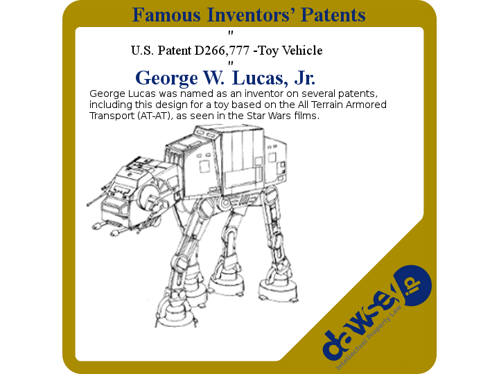 D266,777 - George W. Lucas, Jr. - Toy Vehicle