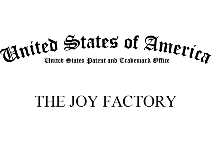 4,122,480 THE JOY FACTORY