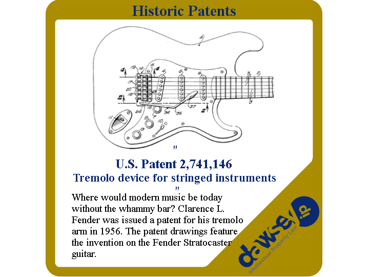 2,741,146 - Clarence L. Fender - Tremolo device for stringed instruments