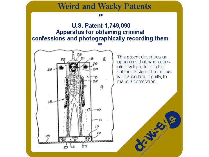 1,749,090 - Shelby Helene Adelaide - Apparatus for obtaining criminal confessions and photographically recording them