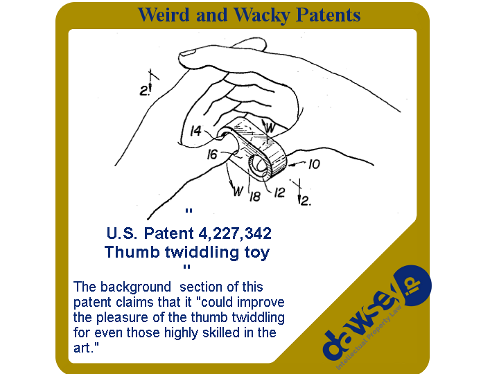 4,227,342 - Horace A. Knowles - Thumb twiddling toy