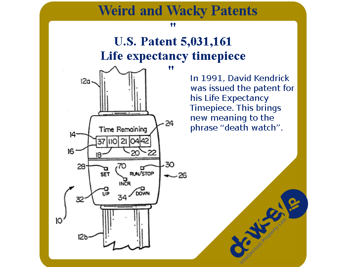 5,031,161 - David Kendrick - Life expectancy timepiece