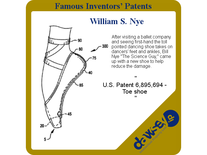 6,895,694 - William S. Nye - Toe Shoe