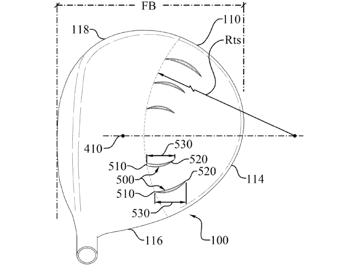 10,799,773 - TaylorMade Golf Co. Inc. - Golf Club Head Having Trip Step Feature